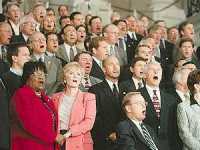 911 And Singing On The&nbsp;Steps